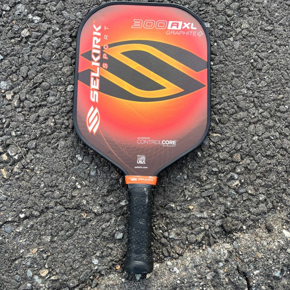 Selkirk Sport 300AXL Graphite+ Pickleball Paddle Red Orange Aluminum ControlCore